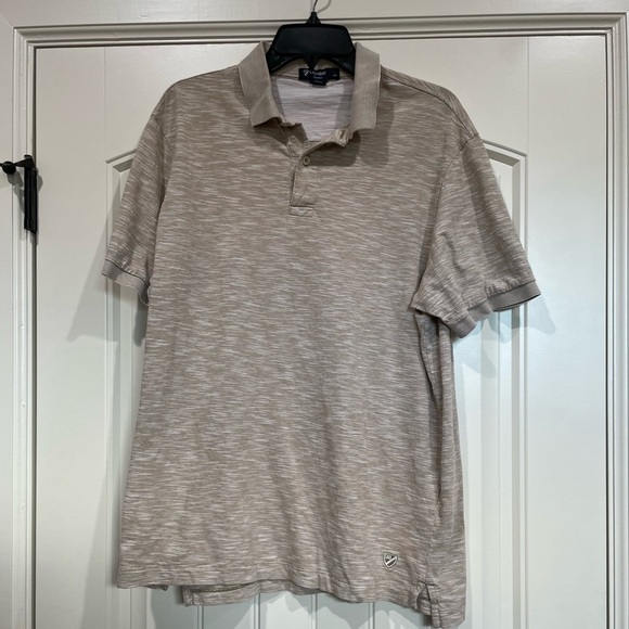 Daniel Cremieux Tan Polo Shirt Men’s Large - Picture 1 of 4